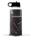 Skin Wrap Decal compatible with Hydro Flask Wide Mouth Bottle 32oz Baja 0023 Red Dark (BOTTLE NOT INCLUDED)
