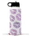 Skin Wrap Decal compatible with Hydro Flask Wide Mouth Bottle 32oz Purple Lips (BOTTLE NOT INCLUDED)
