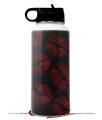 Skin Wrap Decal compatible with Hydro Flask Wide Mouth Bottle 32oz Red And Black Lips (BOTTLE NOT INCLUDED)