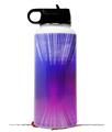 Skin Wrap Decal compatible with Hydro Flask Wide Mouth Bottle 32oz Bent Light Blueish (BOTTLE NOT INCLUDED)