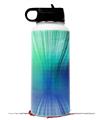 Skin Wrap Decal compatible with Hydro Flask Wide Mouth Bottle 32oz Bent Light Seafoam Greenish (BOTTLE NOT INCLUDED)