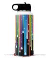 Skin Wrap Decal compatible with Hydro Flask Wide Mouth Bottle 32oz Color Drops (BOTTLE NOT INCLUDED)