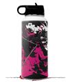 Skin Wrap Decal compatible with Hydro Flask Wide Mouth Bottle 32oz Baja 0003 Hot Pink (BOTTLE NOT INCLUDED)