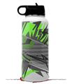 Skin Wrap Decal compatible with Hydro Flask Wide Mouth Bottle 32oz Baja 0032 Neon Green (BOTTLE NOT INCLUDED)