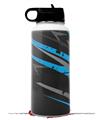 Skin Wrap Decal compatible with Hydro Flask Wide Mouth Bottle 32oz Baja 0014 Blue Medium (BOTTLE NOT INCLUDED)
