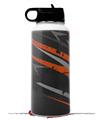 Skin Wrap Decal compatible with Hydro Flask Wide Mouth Bottle 32oz Baja 0014 Burnt Orange (BOTTLE NOT INCLUDED)