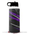 Skin Wrap Decal compatible with Hydro Flask Wide Mouth Bottle 32oz Baja 0014 Purple (BOTTLE NOT INCLUDED)