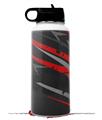 Skin Wrap Decal compatible with Hydro Flask Wide Mouth Bottle 32oz Baja 0014 Red (BOTTLE NOT INCLUDED)
