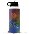 Skin Wrap Decal compatible with Hydro Flask Wide Mouth Bottle 32oz Fireworks (BOTTLE NOT INCLUDED)