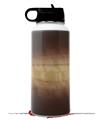 Skin Wrap Decal compatible with Hydro Flask Wide Mouth Bottle 32oz Exotic Wood Beeswing Eucalyptus Burst Dark Mocha (BOTTLE NOT INCLUDED)