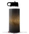 Skin Wrap Decal compatible with Hydro Flask Wide Mouth Bottle 32oz Exotic Wood White Oak Burl Burst Black (BOTTLE NOT INCLUDED)