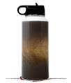 Skin Wrap Decal compatible with Hydro Flask Wide Mouth Bottle 32oz Exotic Wood White Oak Burl Burst Dark Mocha (BOTTLE NOT INCLUDED)