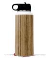 Skin Wrap Decal compatible with Hydro Flask Wide Mouth Bottle 32oz Exotic Wood Zebra Wood Vertical (BOTTLE NOT INCLUDED)