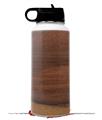 Skin Wrap Decal compatible with Hydro Flask Wide Mouth Bottle 32oz Exotic Wood Rosewood (BOTTLE NOT INCLUDED)
