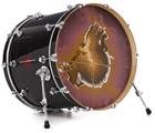 Vinyl Decal Skin Wrap for 22" Bass Kick Drum Head Comet Nucleus - DRUM HEAD NOT INCLUDED