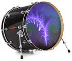 Vinyl Decal Skin Wrap for 22" Bass Kick Drum Head Poem - DRUM HEAD NOT INCLUDED