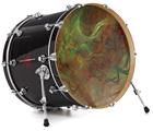 Vinyl Decal Skin Wrap for 22" Bass Kick Drum Head Barcelona - DRUM HEAD NOT INCLUDED