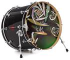 Vinyl Decal Skin Wrap for 22" Bass Kick Drum Head Dimensions - DRUM HEAD NOT INCLUDED