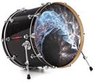Vinyl Decal Skin Wrap for 22" Bass Kick Drum Head Dusty - DRUM HEAD NOT INCLUDED