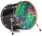 Vinyl Decal Skin Wrap for 22" Bass Kick Drum Head Kelp Forest - DRUM HEAD NOT INCLUDED