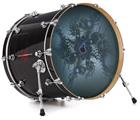 Vinyl Decal Skin Wrap for 22" Bass Kick Drum Head Eclipse - DRUM HEAD NOT INCLUDED