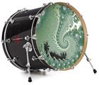 Vinyl Decal Skin Wrap for 22" Bass Kick Drum Head Foam - DRUM HEAD NOT INCLUDED