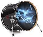 Vinyl Decal Skin Wrap for 22" Bass Kick Drum Head Robot Spider Web - DRUM HEAD NOT INCLUDED