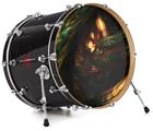 Vinyl Decal Skin Wrap for 22" Bass Kick Drum Head Strand - DRUM HEAD NOT INCLUDED