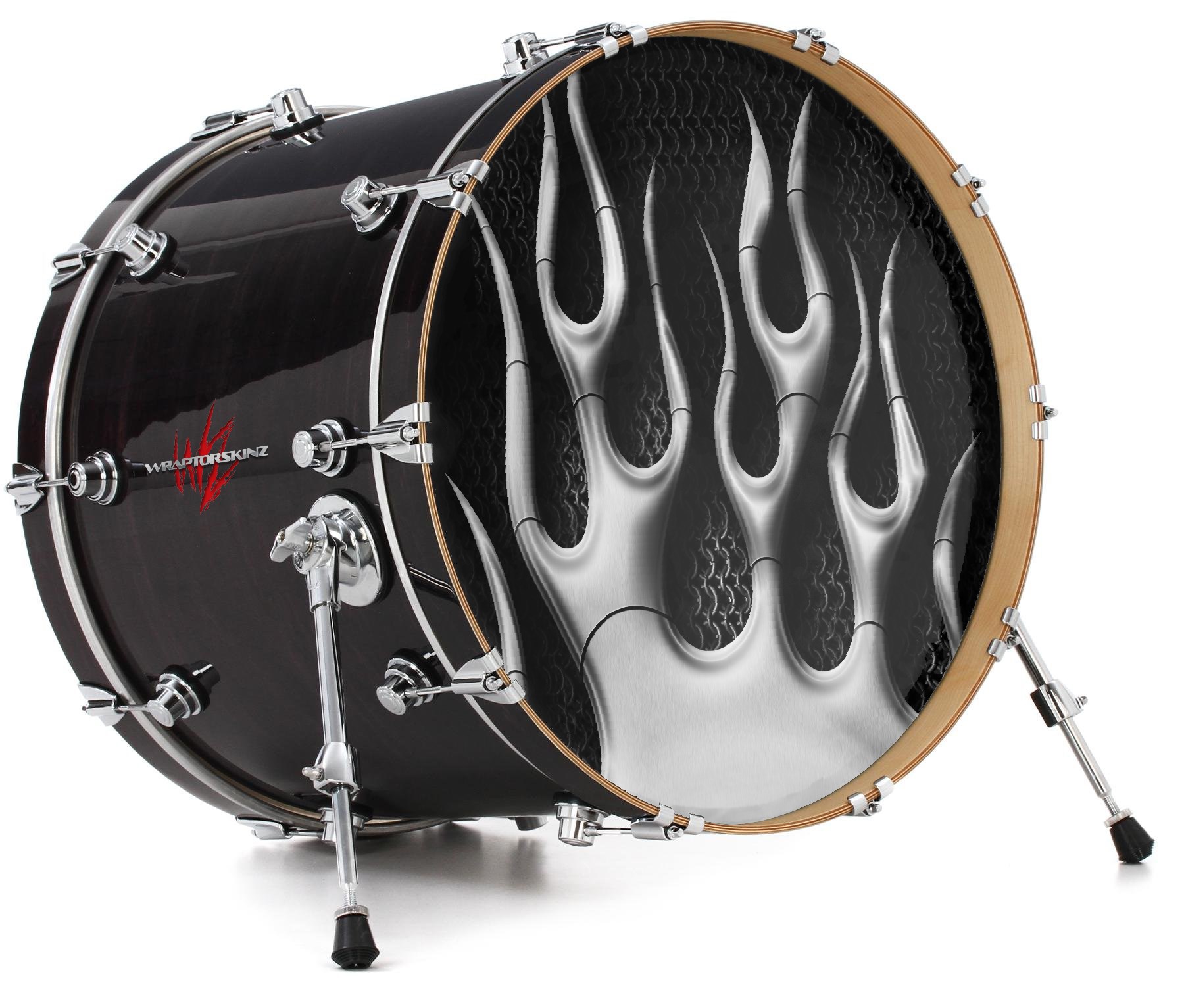 Drum heads discount for metal