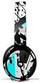 WraptorSkinz Skin Skin Decal Wrap works with Beats Solo Pro (Original) Headphones Baja 0018 Neon Teal Skin Only BEATS NOT INCLUDED