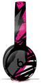 WraptorSkinz Skin Skin Decal Wrap works with Beats Solo Pro (Original) Headphones Baja 0040 Fuchsia Hot Pink Skin Only BEATS NOT INCLUDED