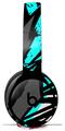 WraptorSkinz Skin Skin Decal Wrap works with Beats Solo Pro (Original) Headphones Baja 0040 Neon Teal Skin Only BEATS NOT INCLUDED