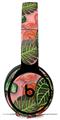 WraptorSkinz Skin Skin Decal Wrap works with Beats Solo Pro (Original) Headphones Famingos and Flowers Pink Skin Only BEATS NOT INCLUDED
