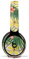 WraptorSkinz Skin Skin Decal Wrap works with Beats Solo Pro (Original) Headphones Beach Flowers 02 Yellow Sunshine Skin Only BEATS NOT INCLUDED