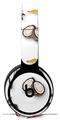 WraptorSkinz Skin Skin Decal Wrap works with Beats Solo Pro (Original) Headphones Coconuts Palm Trees and Bananas White Skin Only BEATS NOT INCLUDED