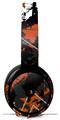 WraptorSkinz Skin Skin Decal Wrap works with Beats Solo Pro (Original) Headphones Baja 0003 Burnt Orange Skin Only BEATS NOT INCLUDED