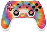 Skin Decal Wrap works with Original Google Stadia Controller Tie Dye Swirl 102 Skin Only CONTROLLER NOT INCLUDED