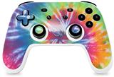 Skin Decal Wrap works with Original Google Stadia Controller Tie Dye Swirl 104 Skin Only CONTROLLER NOT INCLUDED