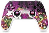 Skin Decal Wrap works with Original Google Stadia Controller Grungy Flower Bouquet Skin Only CONTROLLER NOT INCLUDED