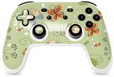 Skin Decal Wrap works with Original Google Stadia Controller Birds Butterflies and Flowers Skin Only CONTROLLER NOT INCLUDED