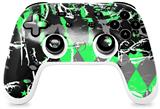 Skin Decal Wrap works with Original Google Stadia Controller SceneKid Green Skin Only CONTROLLER NOT INCLUDED