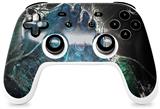 Skin Decal Wrap works with Original Google Stadia Controller Aquatic 2 Skin Only CONTROLLER NOT INCLUDED