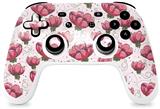 Skin Decal Wrap works with Original Google Stadia Controller Flowers Pattern 16 Skin Only CONTROLLER NOT INCLUDED