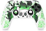 Skin Decal Wrap works with Original Google Stadia Controller Cartoon Skull Green Skin Only CONTROLLER NOT INCLUDED