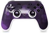 Skin Decal Wrap works with Original Google Stadia Controller Bokeh Hearts Purple Skin Only CONTROLLER NOT INCLUDED