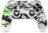 Skin Decal Wrap works with Original Google Stadia Controller Baja 0018 Lime Green Skin Only CONTROLLER NOT INCLUDED