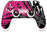 Skin Decal Wrap works with Original Google Stadia Controller Baja 0040 Fuchsia Hot Pink Skin Only CONTROLLER NOT INCLUDED