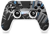 Skin Decal Wrap works with Original Google Stadia Controller Baja 0023 Blue Medium Skin Only CONTROLLER NOT INCLUDED