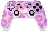 Skin Decal Wrap works with Original Google Stadia Controller Pink Lips Skin Only CONTROLLER NOT INCLUDED