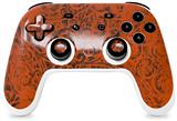 Skin Decal Wrap works with Original Google Stadia Controller Folder Doodles Burnt Orange Skin Only CONTROLLER NOT INCLUDED